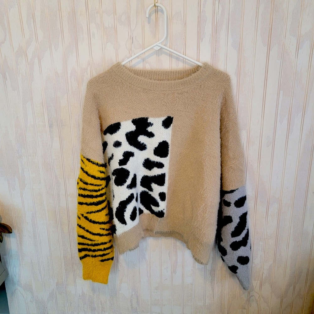 Apricot Sweater Small